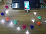 Pompom Charging Cord for Iphone ,Charger 4 Ft Cable Usb for V8