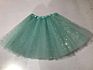 Puffy and Baby Sparkle Stars Tutu Children Glitter Stars Tutu Skirts for Girl Kid Sequined Star Veil Skirt