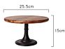 2 Tier Tray Wooden Acacia Wood Wedding Birthday Dessert Table Decoration Wooden Cake Tray Dessert Tray