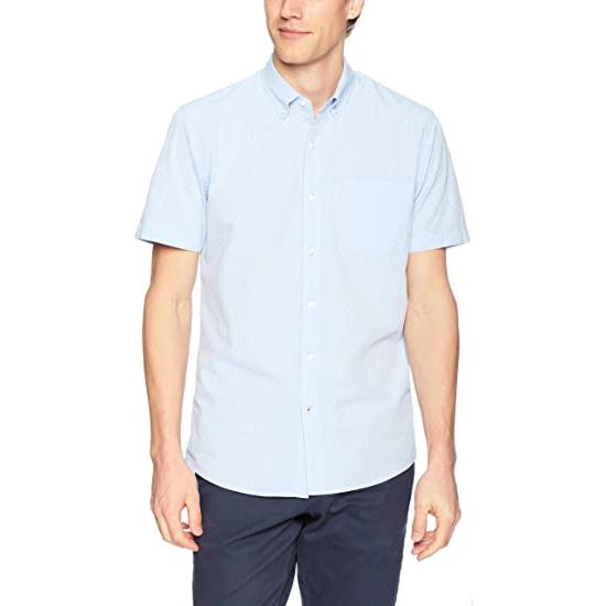 Men Standard Fit Short Sleeve Printed Shirt