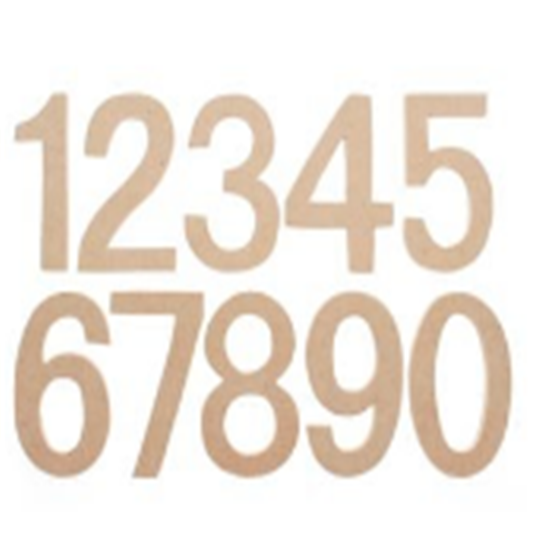 Wooden Mdf Letter and Number for Decoration