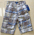 Men's Containing Cotton Pocketed Checkered Polyester Cargo Shorts