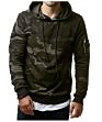 Mens Hoodies Long Sleeve Camouflage Outdoor Streetwear Hooded Male Clothes