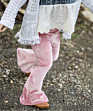 Toddler Kids Velvet Pants Little Baby Girls Bell-Bottoms Pants Trousers Kids Flare Pants