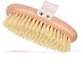 Body Brush. 100% Natural Vegan Agave Sisal Bristles for Dry Skin Brushing, Exfoliate Dead Skin, Detox, Stimulate Circulation