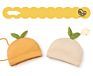 and Full Thin Cute Green Shoots Knitted Beanie Baby Girl Hats Wool Knit Hat Knitted Beanie