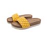 Woven Pu Design Shoes Ladies Open Toe Sandals Cork Slippers Women
