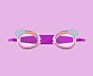 Zlf Kids Swimming Goggles Electroplating Tpr 1900 Anti-Fog Color Sport Competition Match Swim Glasses
