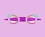 Zlf Kids Swimming Goggles Electroplating Tpr 1900 Anti-Fog Color Sport Competition Match Swim Glasses