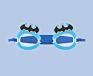 Zlf Kids Swimming Goggles Electroplating Tpr 1900 Anti-Fog Color Sport Competition Match Swim Glasses