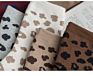 Spotted Leopard Print Women Socks Cotton Terry Tube Thickened Warm Socks Cotton Korean Japanese Style