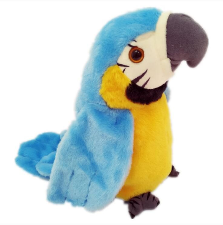 Hottest Toys Talking Parrot Stuffed Plush Toys Soft Singing Bird Toys Talking Parrot