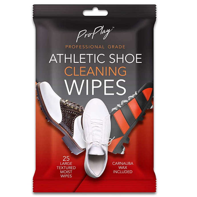 15 Individually Wrapped Athletic Shoe Cleaning Wipes Removes Dirt Convenient Resealable Pack