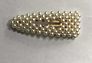 Ins Gold Color Girls Pearl Hairgrips Designer Korean Women Pearl Hair Clips