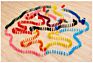 Children Wooden Toys 1000 Pcs Colored Domino Blocks Kits Early Learning Dominoes Games Educational Children Toys