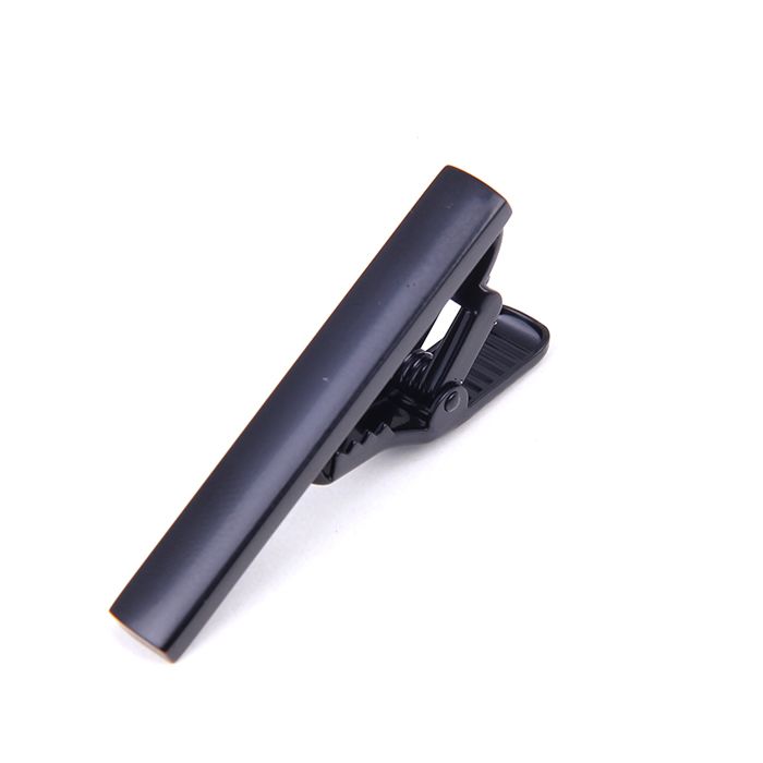 Classic Black Men Style Multi Metal Blank Tie Clip