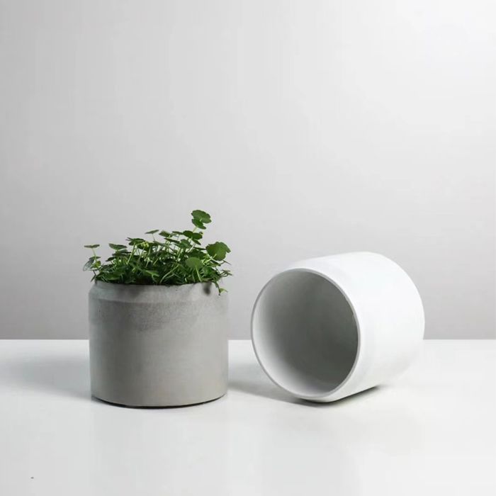 Nordic Indoor Gardening Planter Flower Pot Cement