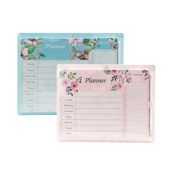 Promotional Shopping List Weekly Planner Pad Record Board with Pen
