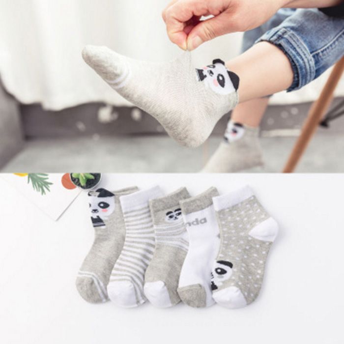 Baby Socks Cotton Cartoon Mesh Ear Kids Socks