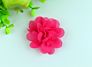 Flower Hair Bows Chiffon Flower Clips Ribbon Lined Clips Tiny Hair Clips for Baby Girls Infants Toddlers Kids 12 Colors