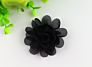 Flower Hair Bows Chiffon Flower Clips Ribbon Lined Clips Tiny Hair Clips for Baby Girls Infants Toddlers Kids 12 Colors