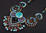 Seed Bead Choker Bib Necklace Handmade Vintage Ethnic Boho Multicolor Chains High Quanlity Necklaces Alloy Woman Support