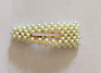 Ins Gold Color Girls Pearl Hairgrips Designer Korean Women Pearl Hair Clips
