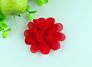 Flower Hair Bows Chiffon Flower Clips Ribbon Lined Clips Tiny Hair Clips for Baby Girls Infants Toddlers Kids 12 Colors
