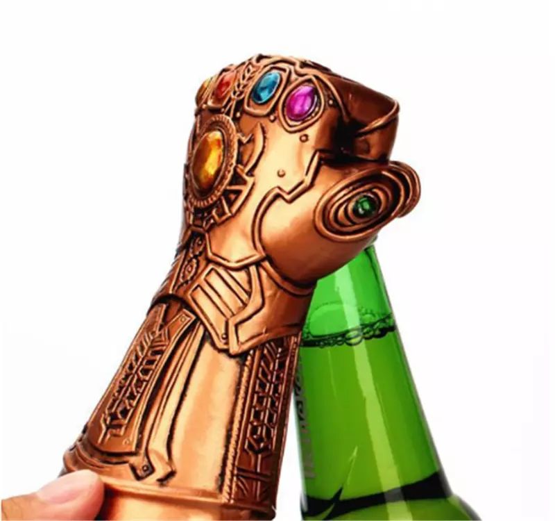 T13 Bottle Opener Tools Creative Infinity Thanos Gauntlet Beer Bottle Opener Soda Glass Cover Remover Kitchen Tool