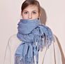 Letter Blanket Thick Warm Scarves Imitated Cashmere Ladies Simple Scarfs For