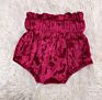 Infant Velvet Shorts Toddler Solid Color Bloomer Baby Girls Velvet Bummies