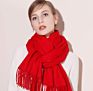 Letter Blanket Thick Warm Scarves Imitated Cashmere Ladies Simple Scarfs For