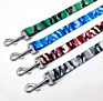 Design Printing Pet Products Medium Large Polyester Pattern Dog Collar Leash Set