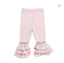 Solid Color Candy Colors Leggings Soft Cotton Girls Baby Icing Ruffle Pants Baby Clothes Pants