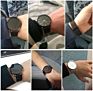 5024 Men Sports Leisure Trend Simulation Stainless Steel Mesh Quartz Wrist Watch