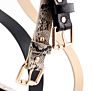 Snakeskin Printed Pu Leather Belt for Women Girl Snake Skin Print Jeans Waist Belt
