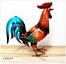 Better Metal Garden Rooster Ornaments Outdoor Decoration Iron Crafts Rooster Sculpture Stand
