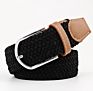 3517 Woven Braided Elastic Waist Belt Woman Leisure Elastic Sport Belt