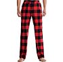 Soft Cotton Pyjama Lounge Pants Casual Men Plaid Pajama Pants