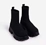 Women's Boots Design Cool Knitting Platform Short Sock Boots Women Shoes