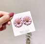 Flower Personality Small Fresh Petals Earrings Female Temperament Simple Metal Flower Stud Earrings