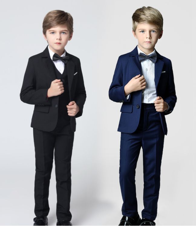 Tuxedo Children Suit Boy 3Pcs Wedding Suits for Kids