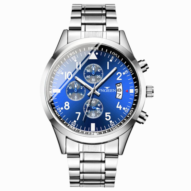 Nato Customizable Modern Big Dial Wristband Casual Stylish Men Watch