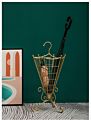 Umbrella Storage Rack Hotel Decor Rain Gear Storage Rack Umbrella Holder Drain Rack Home Decoration Metal Gold Umbrella Stands