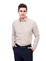 Ready to Ship Button down Long Sleeve Casual 100% Linen Shirt for Men