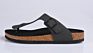 Top Men Buckle Straps Cork Sole Slip Slippers Sandals with Cow Leather Feet Bed