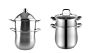 304 Cooking Pot Casserole Ses with Glass Lid Couscoussier 18 10 Stainless Steel Couscous Steamer Pot