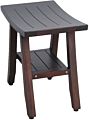 Height Adjustable Storage Stool Waterproof and Moisture Resistance