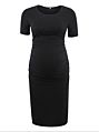 O Neck Knee Length Apparel Maternity Pregnant Nursing Dress