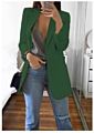 Latest Casual Tops Lady Lapel Long Sleeve Suit Office Button Embellished Double Breasted Women plus Size Blazer